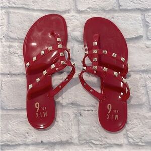 Mix No. 6 Tineara jelly Sandals sz 7